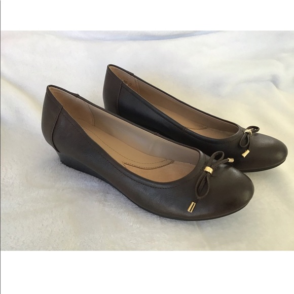 Naturalizer Shoes - Naturalizer Wedge Shoes Brown MADIE Sz 9W Wide